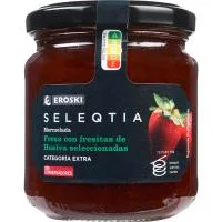 Mermelada con Fresitas de Huelva Eroski Seleqtia, Frasco 230 G