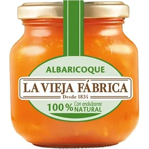 Mermelada de Albaricoque 100% con Endulzante Natural la Vieja Fabrica