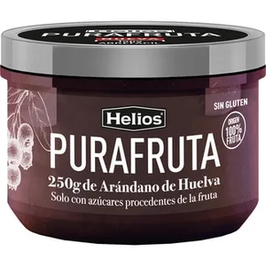 Mermelada de Arándano de Huelva sin Gluten Solo con Azúcares Procedentes de la Fruta Helios Purafruta
