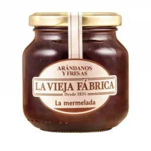 Mermelada de Arándanos y Fresas la Vieja Fábrica 280 G.