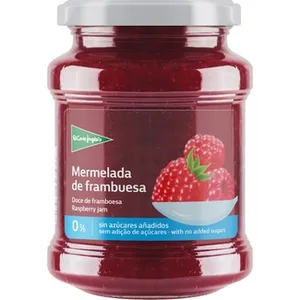 Mermelada de Frambuesa 0% sin Azúcares Añadidos  el Corte Ingles 330 G