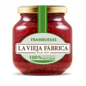 Mermelada de Frambuesas la Vieja Fábrica 280 G.