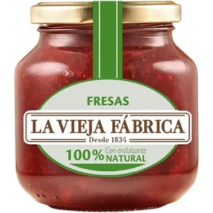 Mermelada de Fresas 100% Natural con Endulzante la Vieja Fabrica