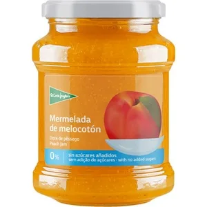 Mermelada de Melocoton 0% sin Azúcares Añadidos el Corte Ingles