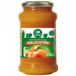 Mermelada de Melocotón Carrefour Classic 650 G.