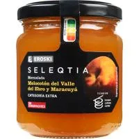 Mermelada de Melocotón-maracuya Eroski Seleqtia, Frasco 230 G