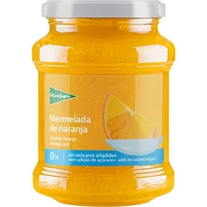 Mermelada de Naranja 0% sin Azúcares Añadidos el Corte Ingles