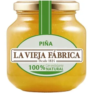 Mermelada de Piña 100% Natural con Endulzante la Vieja Fabrica