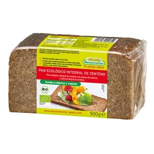 Mestemacher Pan Ecológico Integral de Centeno 500 G.