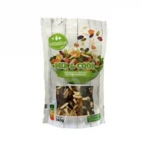 Mezcla de Frutos Secos Mix & Cook Sensation Carrefour Doy Pack 140 G.