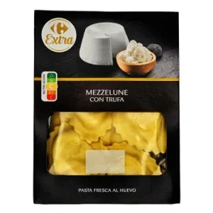 Mezzelune con Trufa Carrefour Extra 250 G.