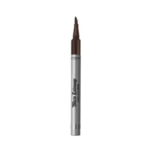 L´oréal Paris Micro Tatouage Tono 108 Dark Brunette Lápiz de Cejas Efecto Micro-blanding, Resistente al Agua y a Roces.
