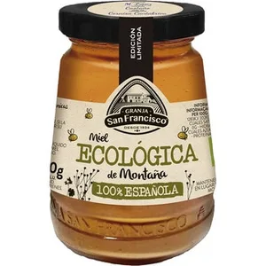 Miel de Montaña Ecológica 100% Española Granja SAN Francisco 250 G