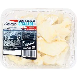 Migas de Bacalao Desaladas 250 Gr