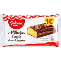 Milhojas de Cacao Dulcesol, Paquete 150 G