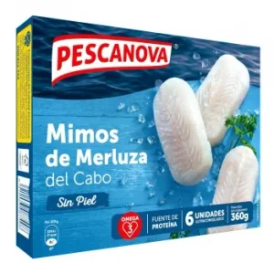 Mimos de Merluza Congelados Pescanova 360 G.