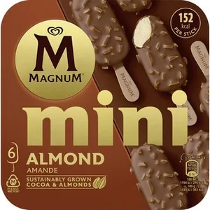 Mini Almendras Bombón Helado sin Gluten 6 Unidades Magnum