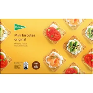 Mini Biscotes Original  el Corte Ingles 120 G