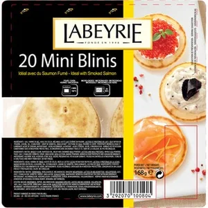 Mini Blinis 20 Unidades Labeyrie