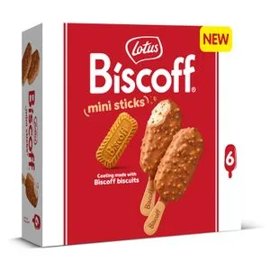 Mini Bombón Biscoff 6 Unidades 277 Gr