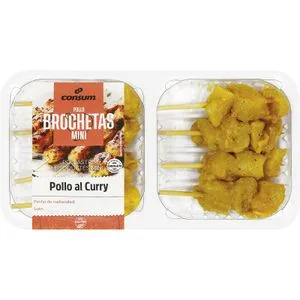 Mini Brocheta Curry 240 Gr