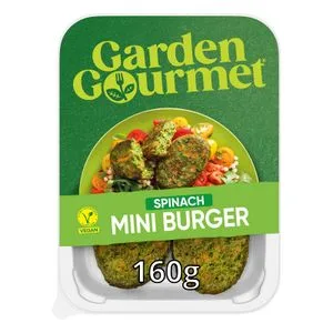Mini Burger Espinacas 160 Gr