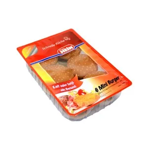Dieter Hein Mini Burgers de Cerdo, Listas para Calentar y Comer Dieter Hein 6 X 50 G. 300 G