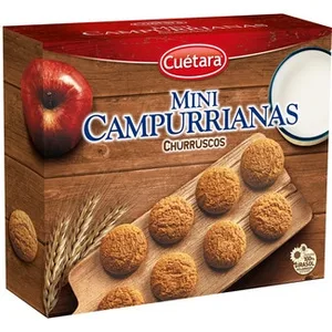 Mini Churruscos Galletas Cuetara Campurrianas