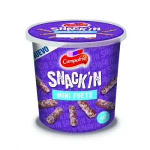 Mini Fuet Snack'in Campofrío sin Gluten 250 G