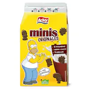 Mini Galletas Chocolateadas con Vitaminas Simpsons Arluy 135 G