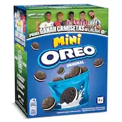 Mini Galletas de Cacao Rellenas de Crema Oreo 160 G