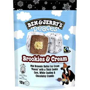 Mini Helados de Brownie con Corazón de Galleta BEN & Jerry's