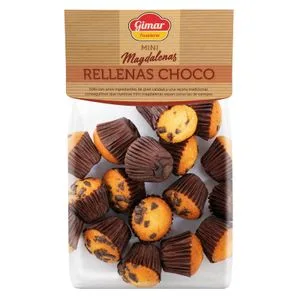Mini Magdalenas Rellenas Chocolate 240 Gr