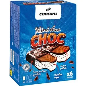 Mini Sándwich Bombón Pack de 6 Unidades 324 Gr