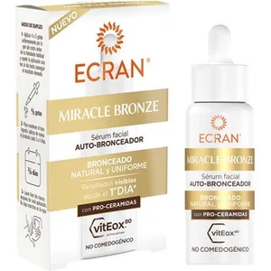 Miracle Bronze Sérum Facial Autobronceador con Pro-ceramidas Ecran