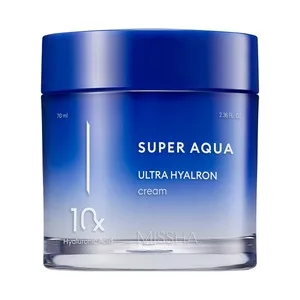 Missha Super Aqua Crema Facial Hidratante Profunda con Ácido Hialurónico 70 Ml.