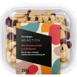 Mix de Anacardos y Arándanos el Corte Ingles Selection