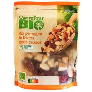 Mix de Frutos Secos Ecológico Carrefour Bio Doy Pack 125 G.