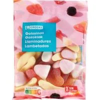Mix de Golosinas con Azúcar Eroski, Bolsa 200 G