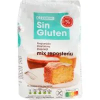 Mix Harina de Repostería sin Gluten Eroski, Paquete 1 Kg