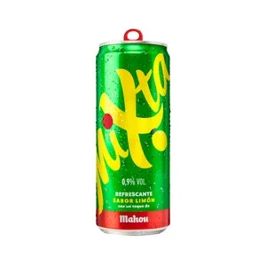 Mixta de Mahou Cerveza con Limón Lata de 33 Centilitros 330 ML
