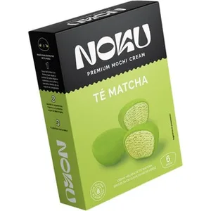 Mochi de Crema Helada de Té Macha Envuelta en Suave Masa de Arroz Noku