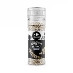 Molinillo de Pimienta Blanca en Grano Carrefour Classic 45 G.
