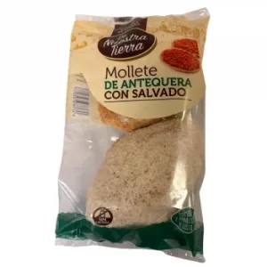 Mollete con Salvado el Antequerano sin Lactosa 4 Ud.