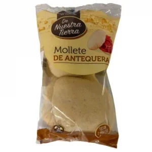 Mollete Mediano de Nuestra Tierra sin Lactosa 4 Ud.