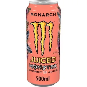 Monarch Bebida Energética con Taurina y Ginseng  Monster Energy 50 CL