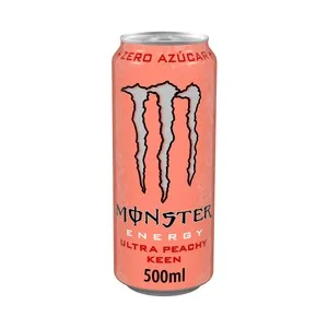 Monster Energy Bebida Energética Ultra Peachy Keen Lata 500 Ml.