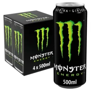 Monster Energy Green Bebida Energética Pack 4 Latas 50 Cl.