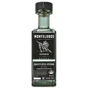 Montelobos Espadiín Mezcal Artesanal de Agave 100% Orgánico con D.o.p. Botella 70 Cl. 700 ML