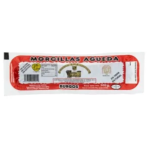 Morcilla de Arroz, Envasada al Vacío Sotopalacios 300 G.